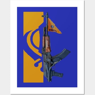 Khalistan AK47 Posters and Art